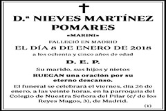 Nieves Martínez Pomares